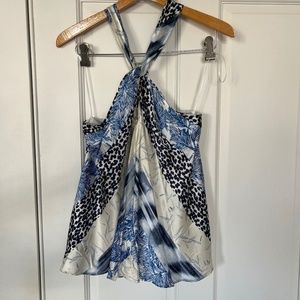 NWT Banana Republic silk halter neck top